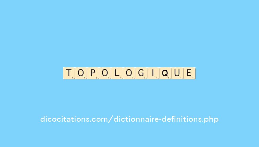 topologique topologique