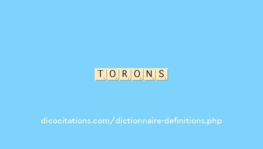 torons torons