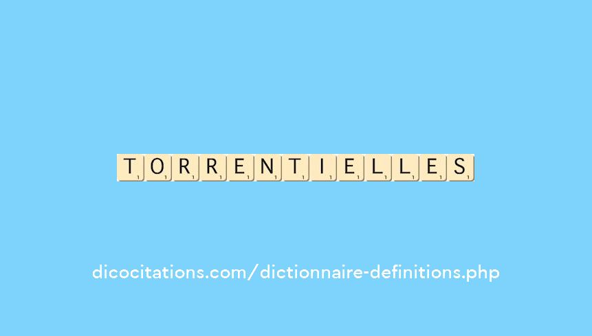 torrentielles torrentielles