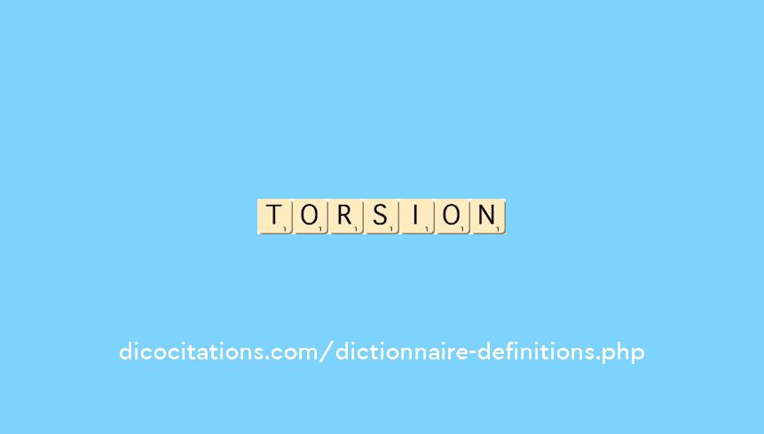 torsion