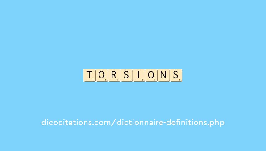 torsions