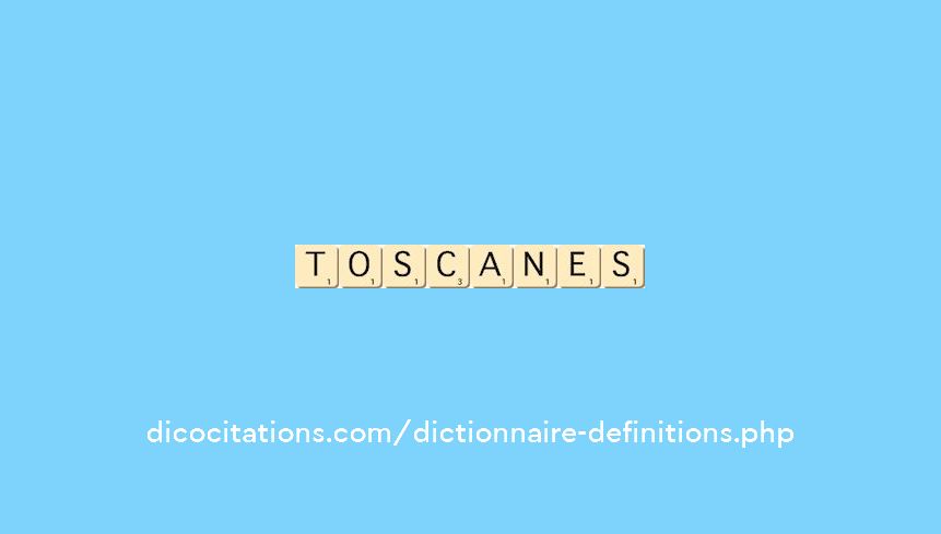 toscanes toscanes