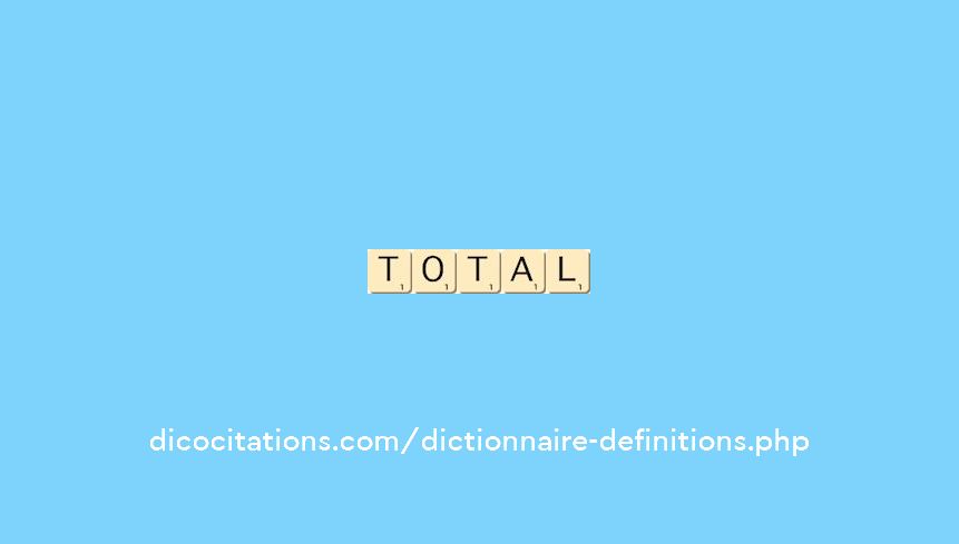 total total