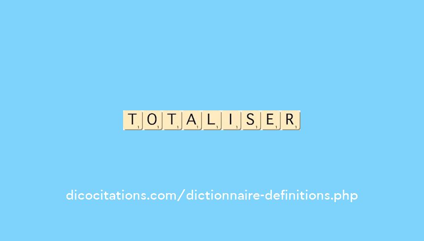 totaliser totaliser