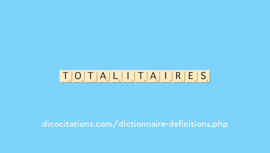 totalitaires