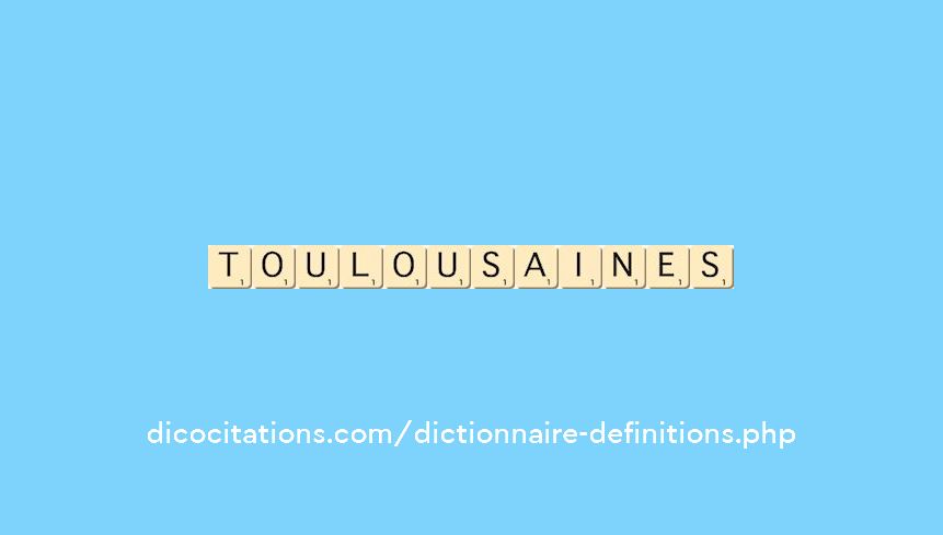 toulousaines toulousaines