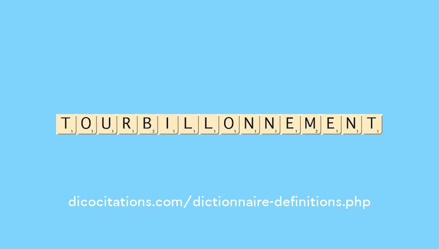 tourbillonnement tourbillonnement