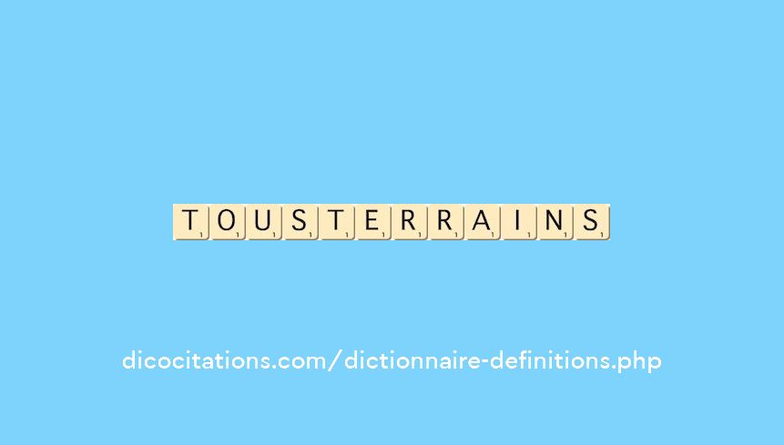 tous-terrains tous-terrains