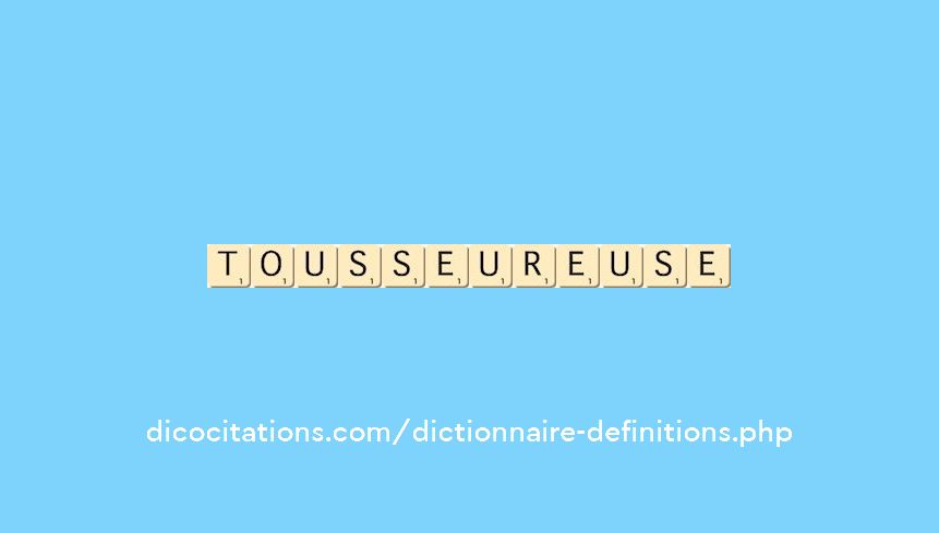 tousseur--euse
