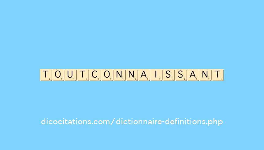 tout-connaissant