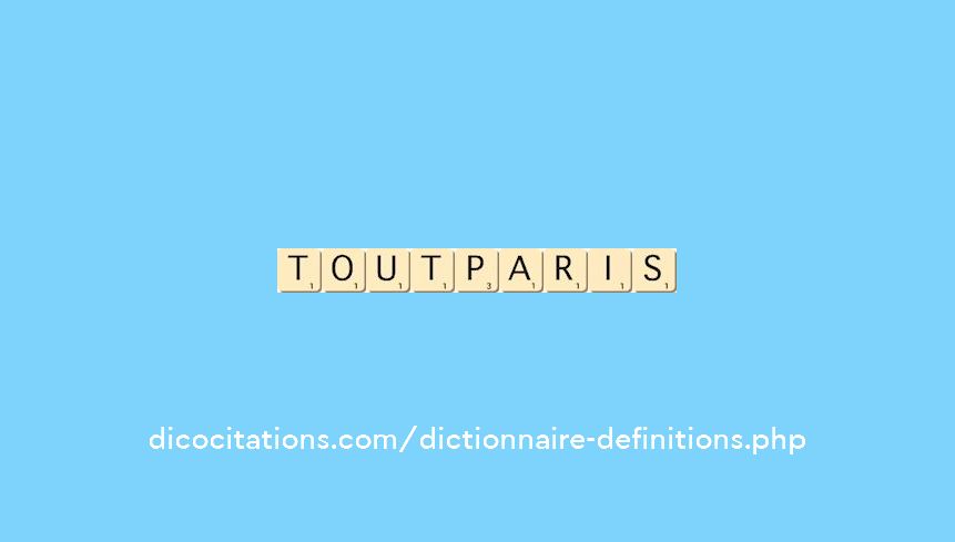 tout-paris tout-paris