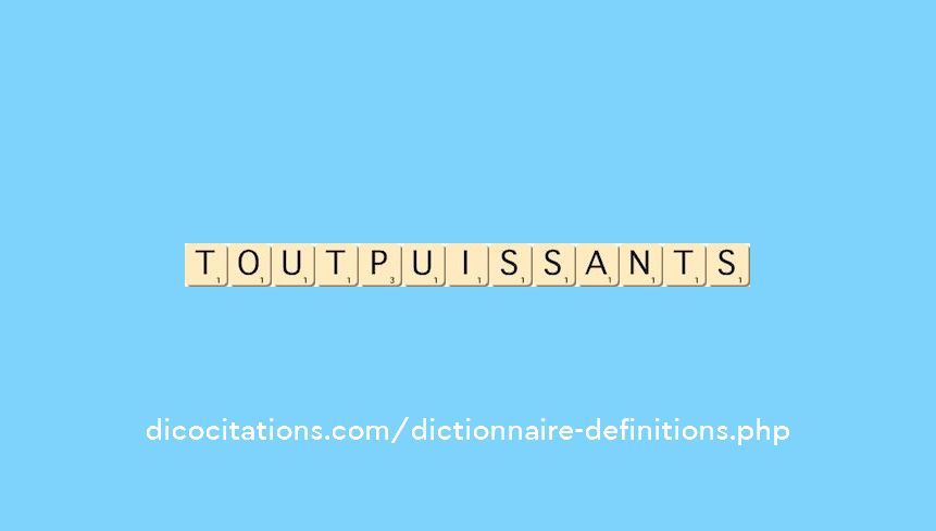 tout-puissants