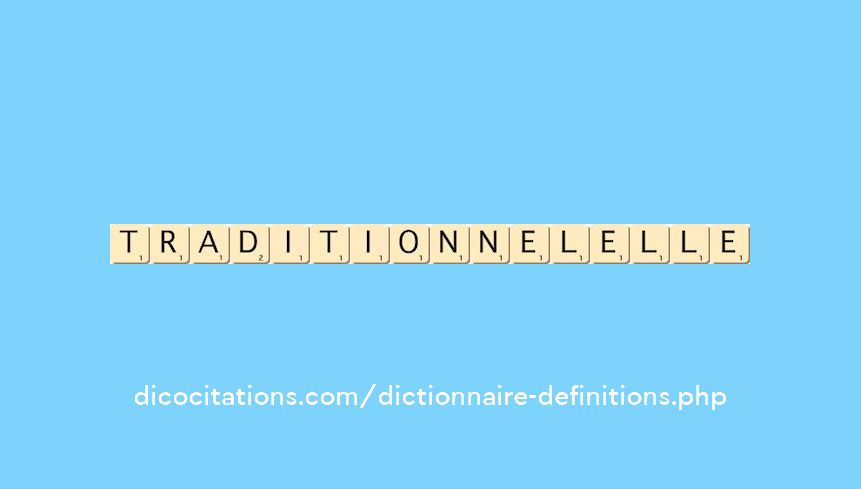 traditionnel--elle