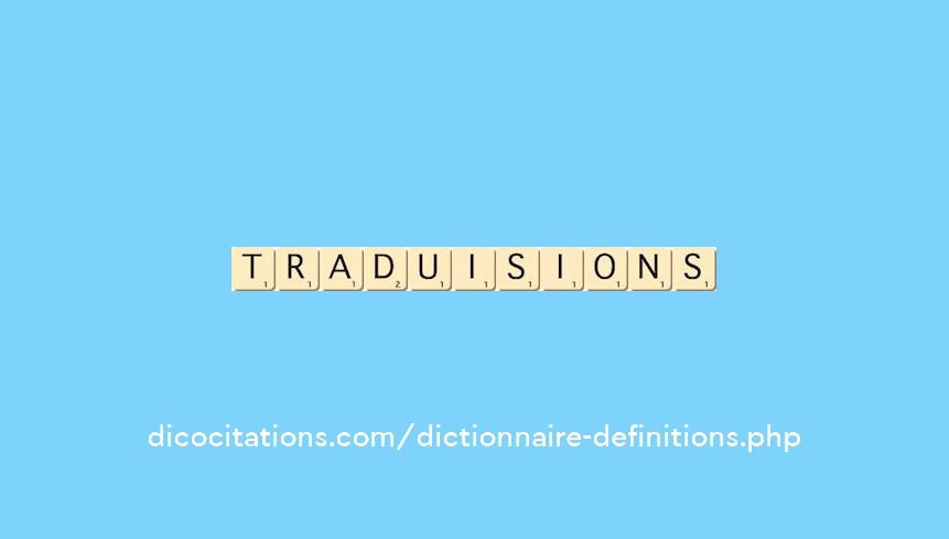 traduisions traduisions