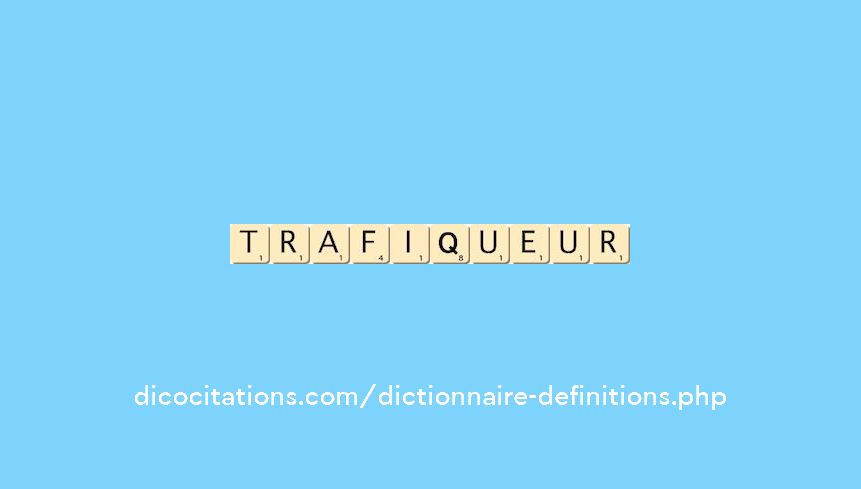 trafiqueur