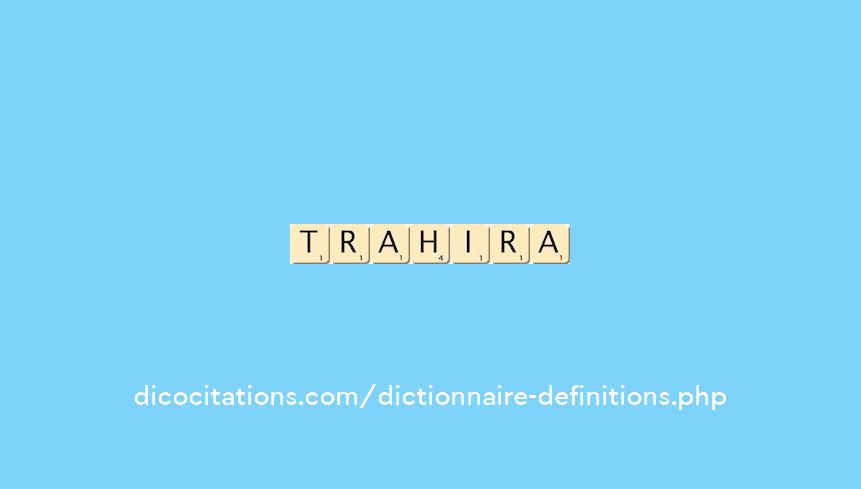 trahira trahira