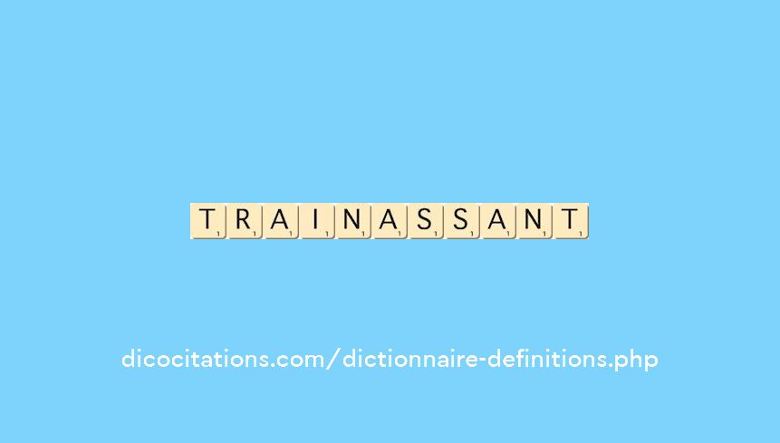 trainassant trainassant