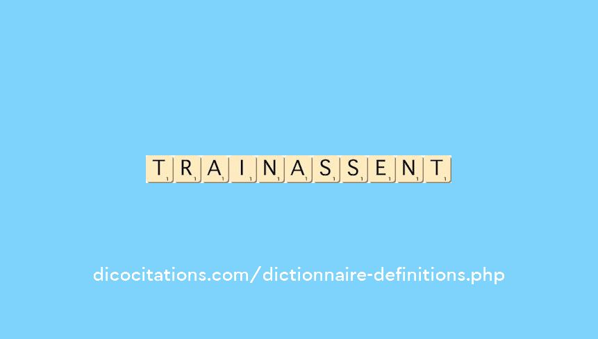 trainassent trainassent