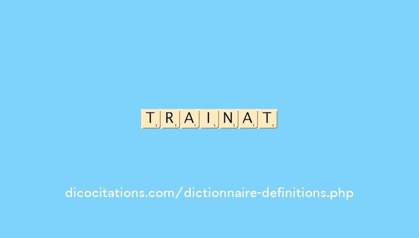 trainat trainat