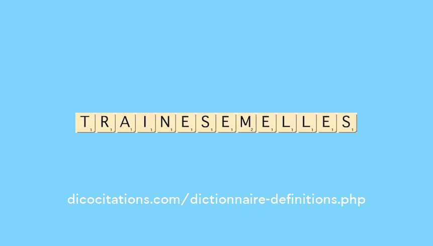 traine-semelles traine-semelles
