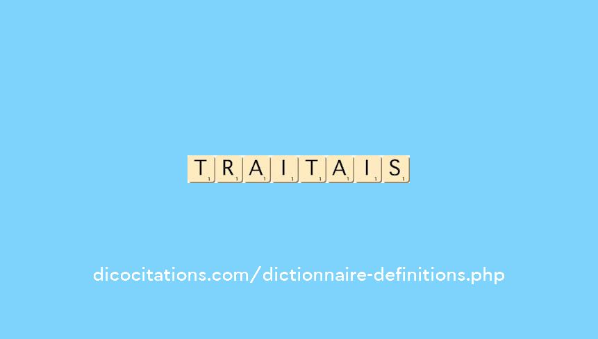 traitais traitais