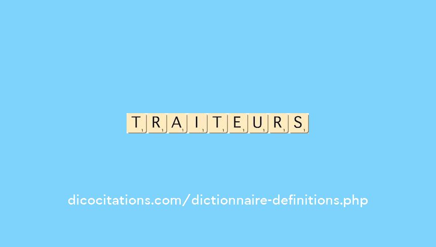 traiteurs