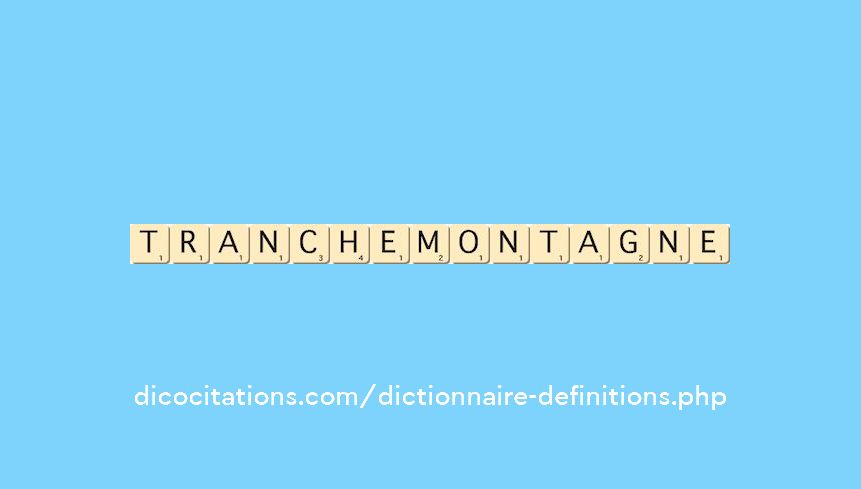 tranche-montagne