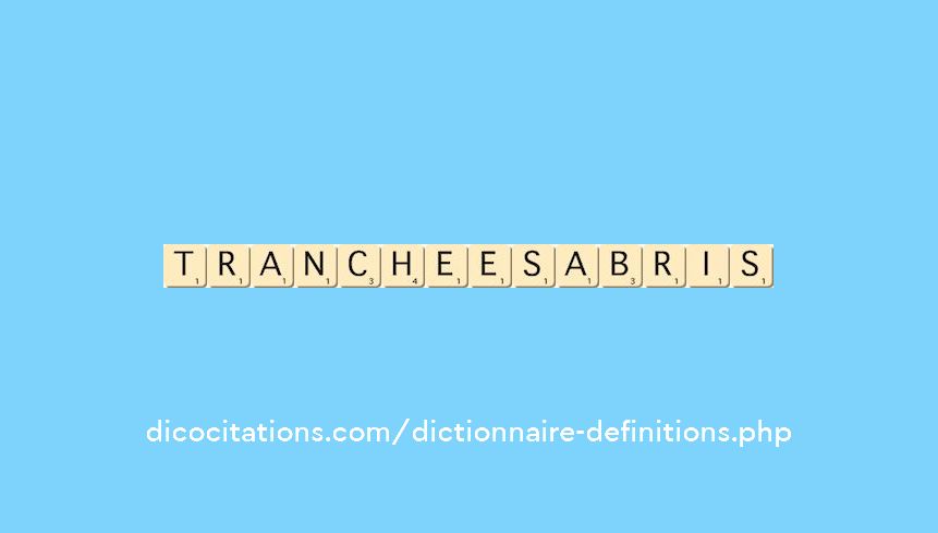 tranchees-abris tranchees-abris