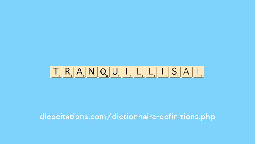 tranquillisai