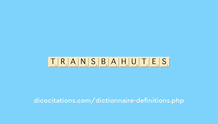 transbahutes transbahutes