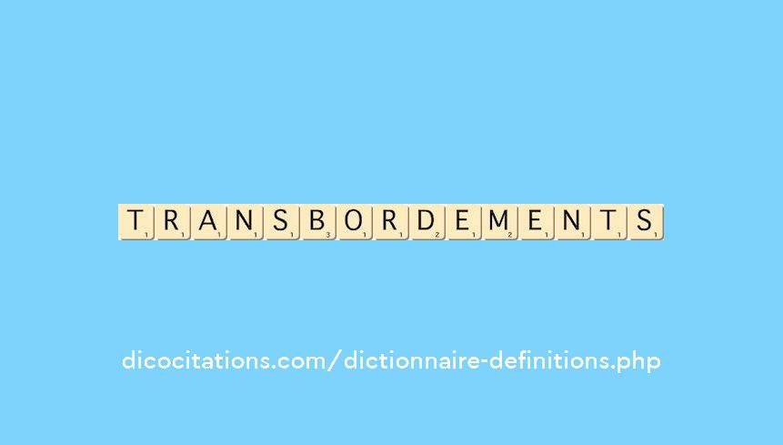 transbordements transbordements