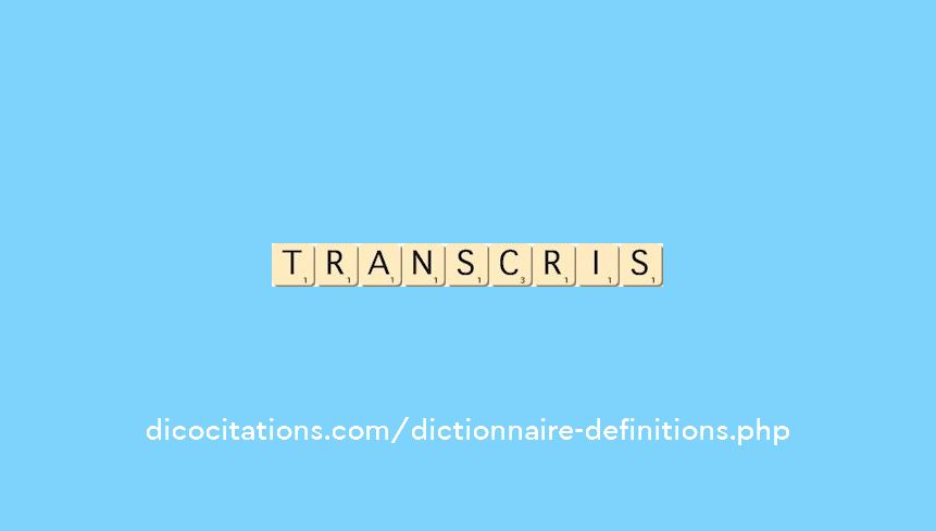transcris transcris