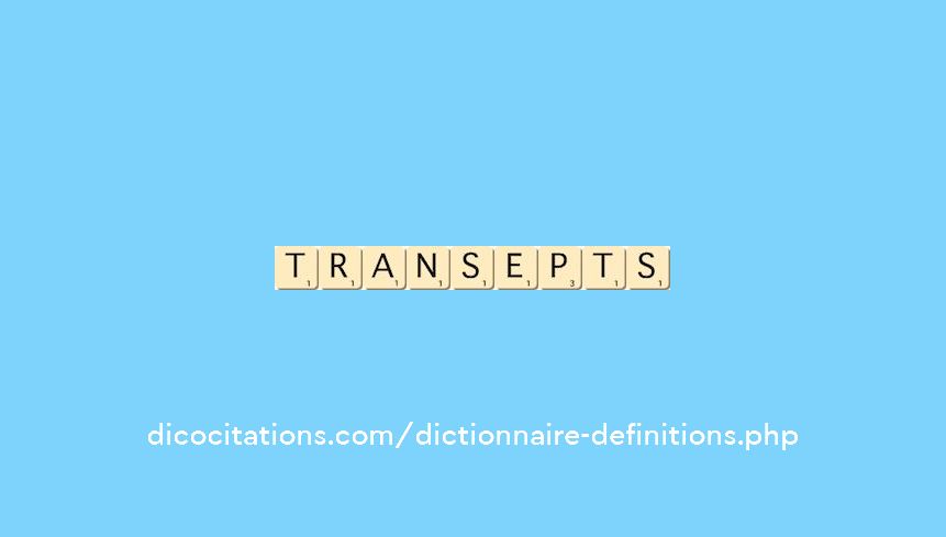 transepts transepts
