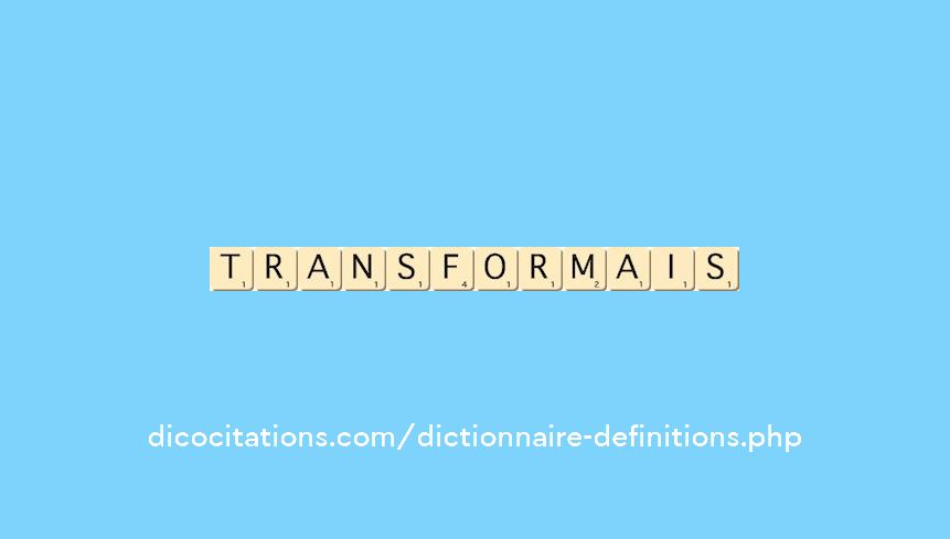 transformais transformais