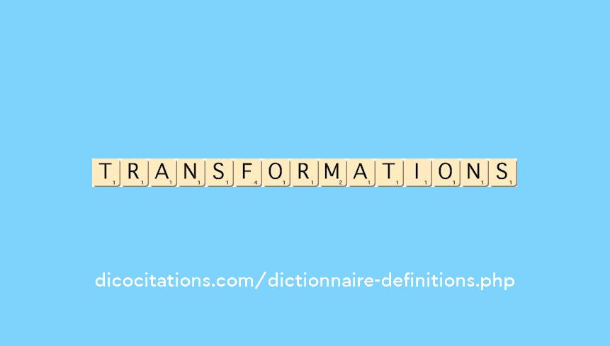 transformations