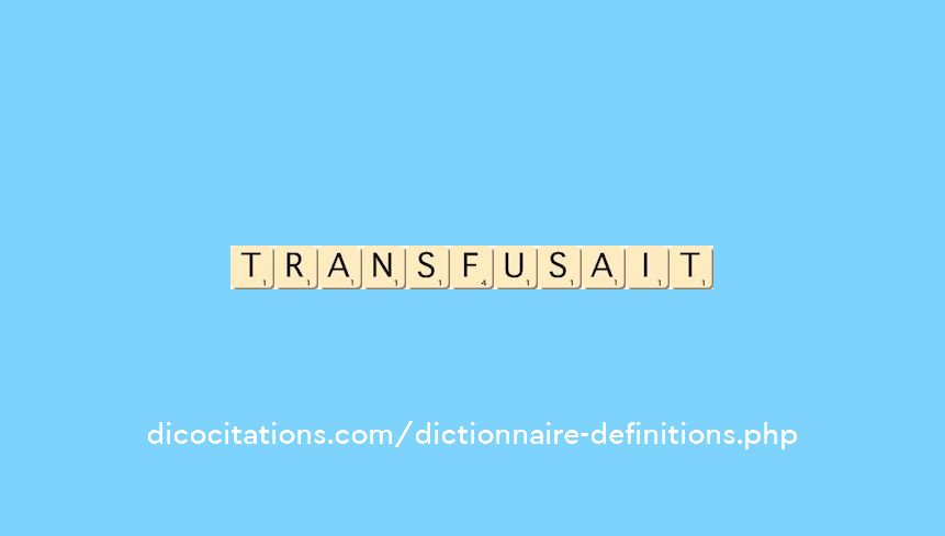 transfusait transfusait