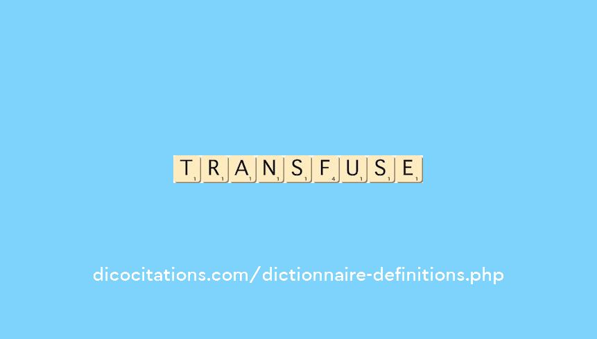 transfuse transfuse