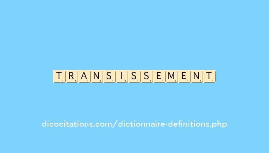 transissement