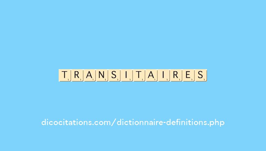 transitaires