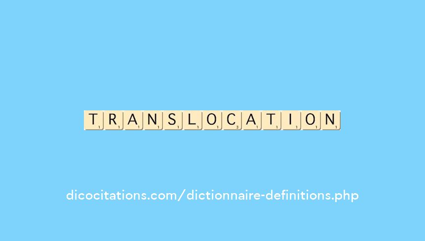 translocation