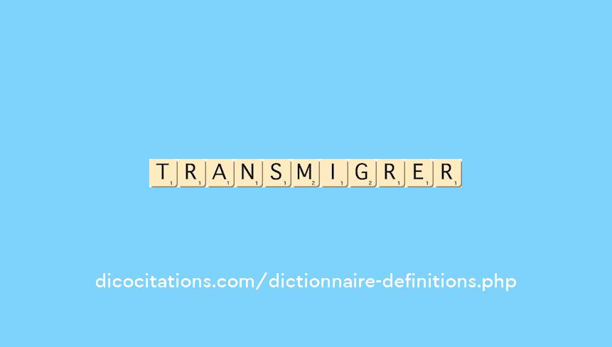 transmigrer