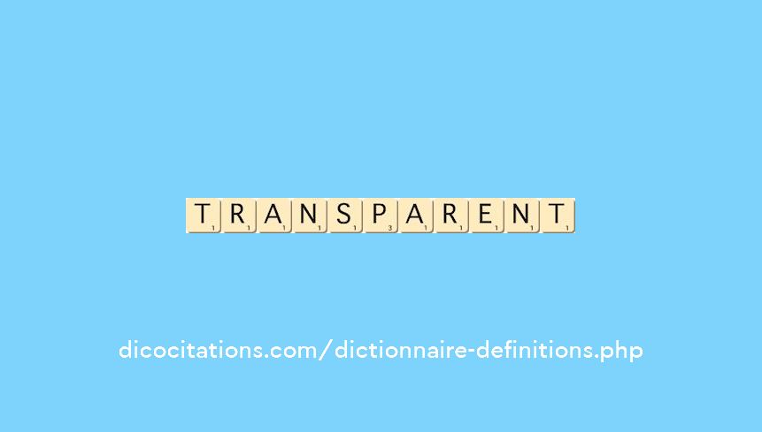 transparent transparent