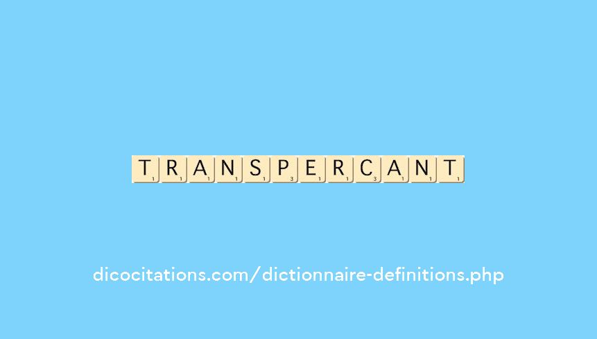 transpercant transpercant