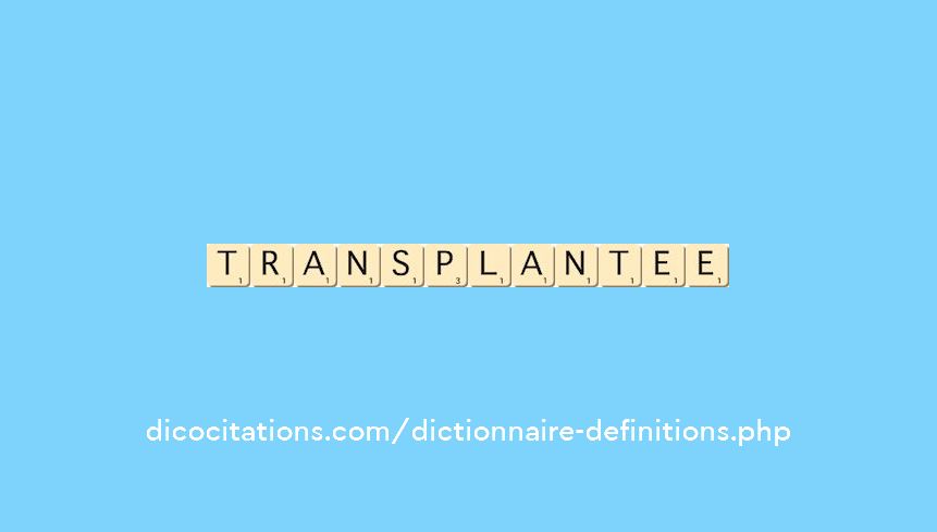 transplantee