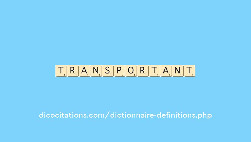 transportant transportant