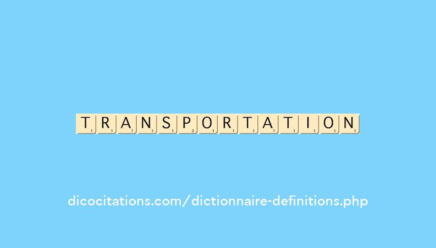 transportation