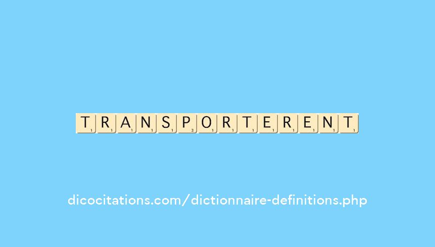 transporterent