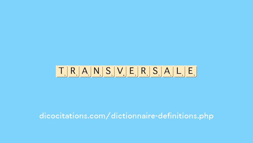 transversale transversale