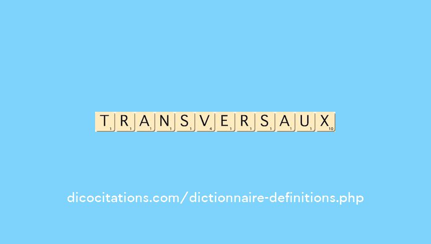 transversaux transversaux