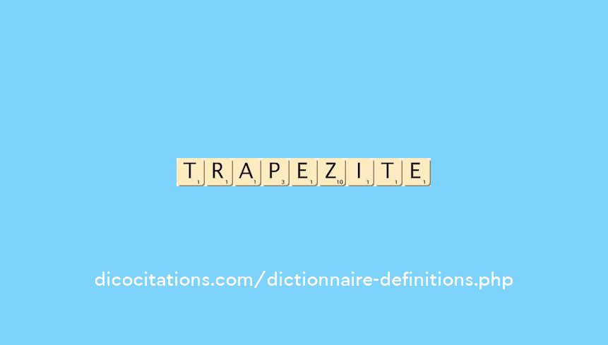 trapezite